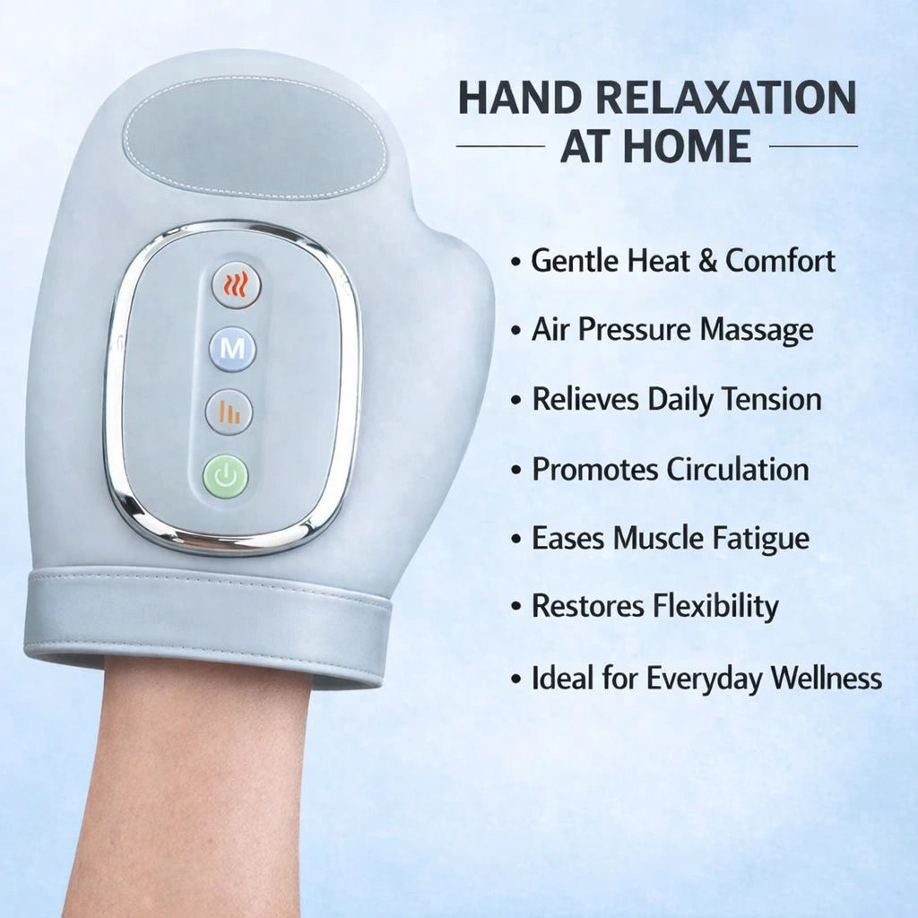 Hand Massager for Hand Pain Relief, Relaxation & Comfort