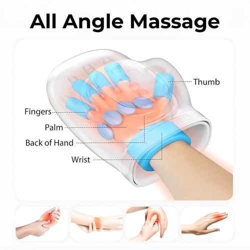 Hand Massager for Hand Pain Relief, Relaxation & Comfort